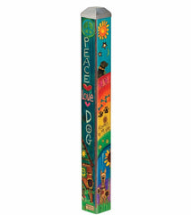 Studio M Art Pole front view showing design and durable finish for stylish outdoor décor