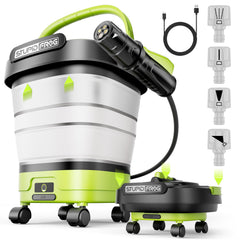 StupidFrog front view packed showing compact portability and easy transport