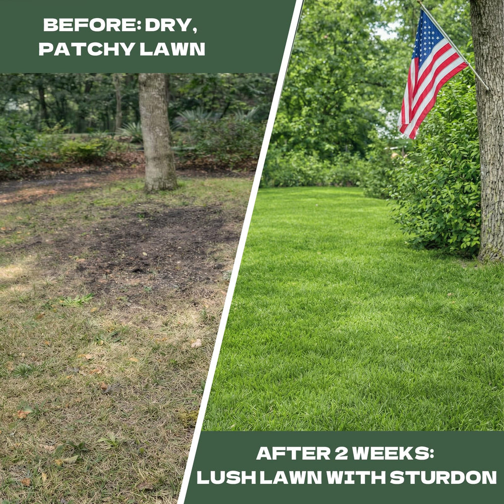 Sturdon textured steel finish emphasizing weather resistance and durability