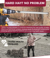 sturdyshape shaft and handle detail for durable operation