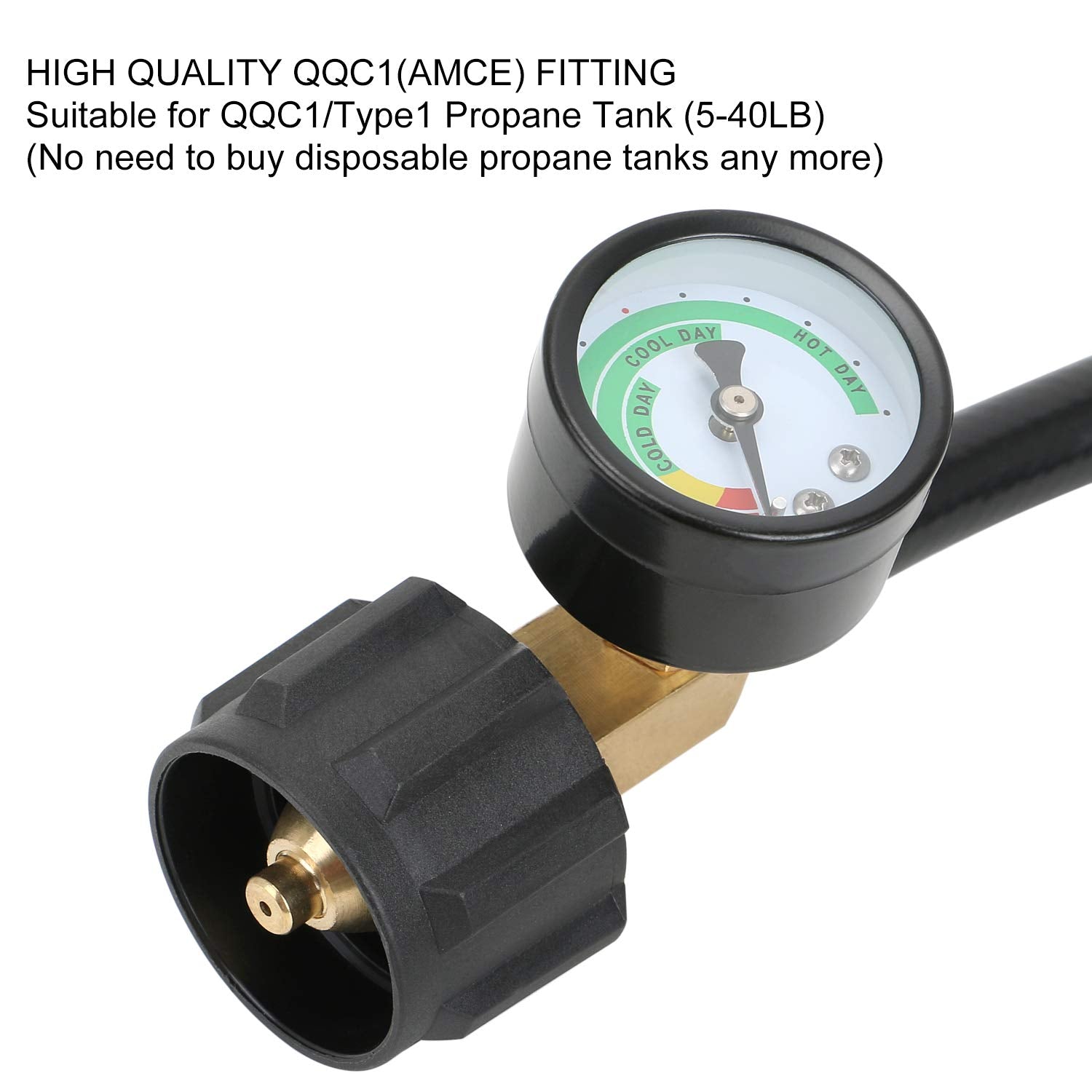 STYDDI brass fitting close-up, secure leak-resistant connection benefit