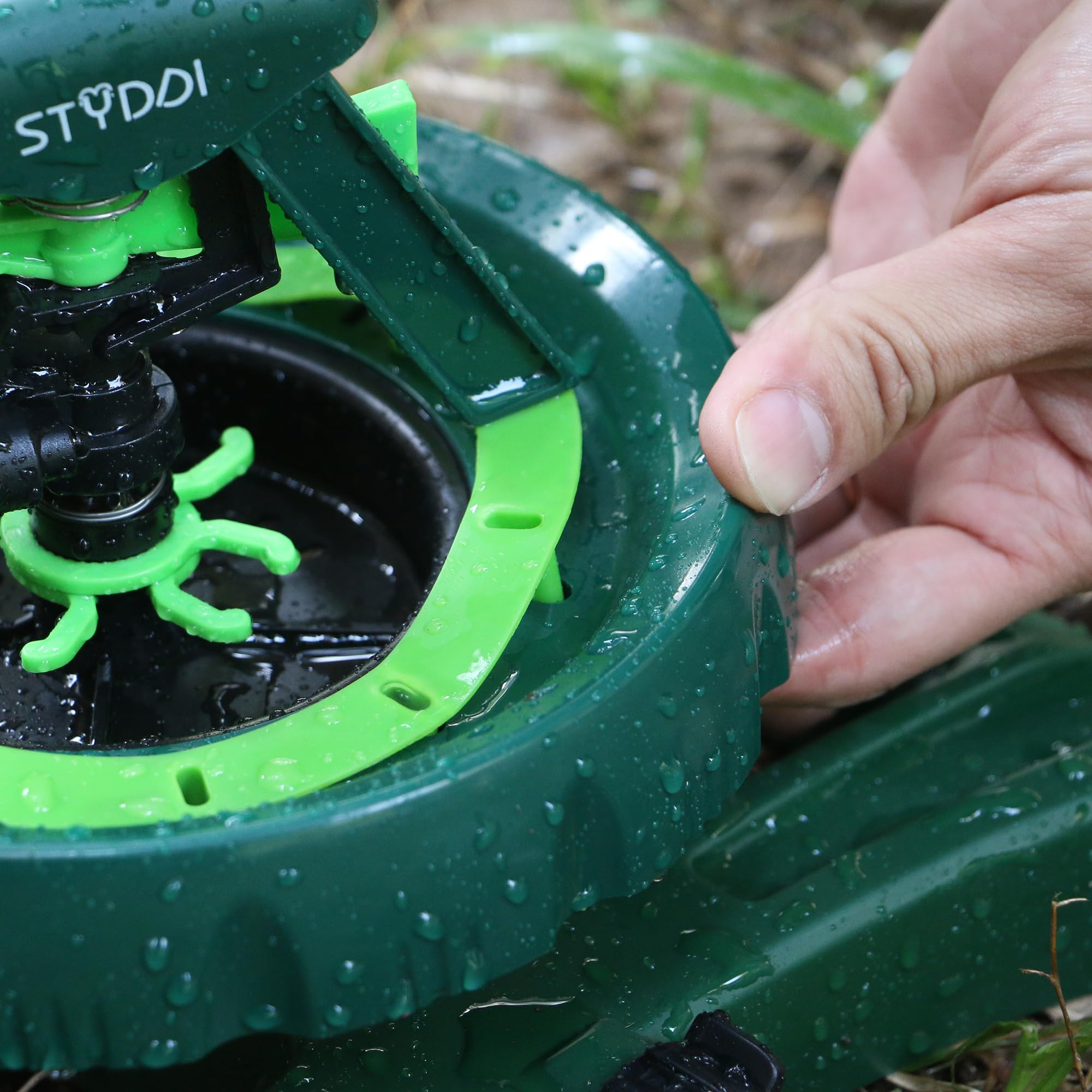 STYDDI sled base detail offering stability and no-skid operation