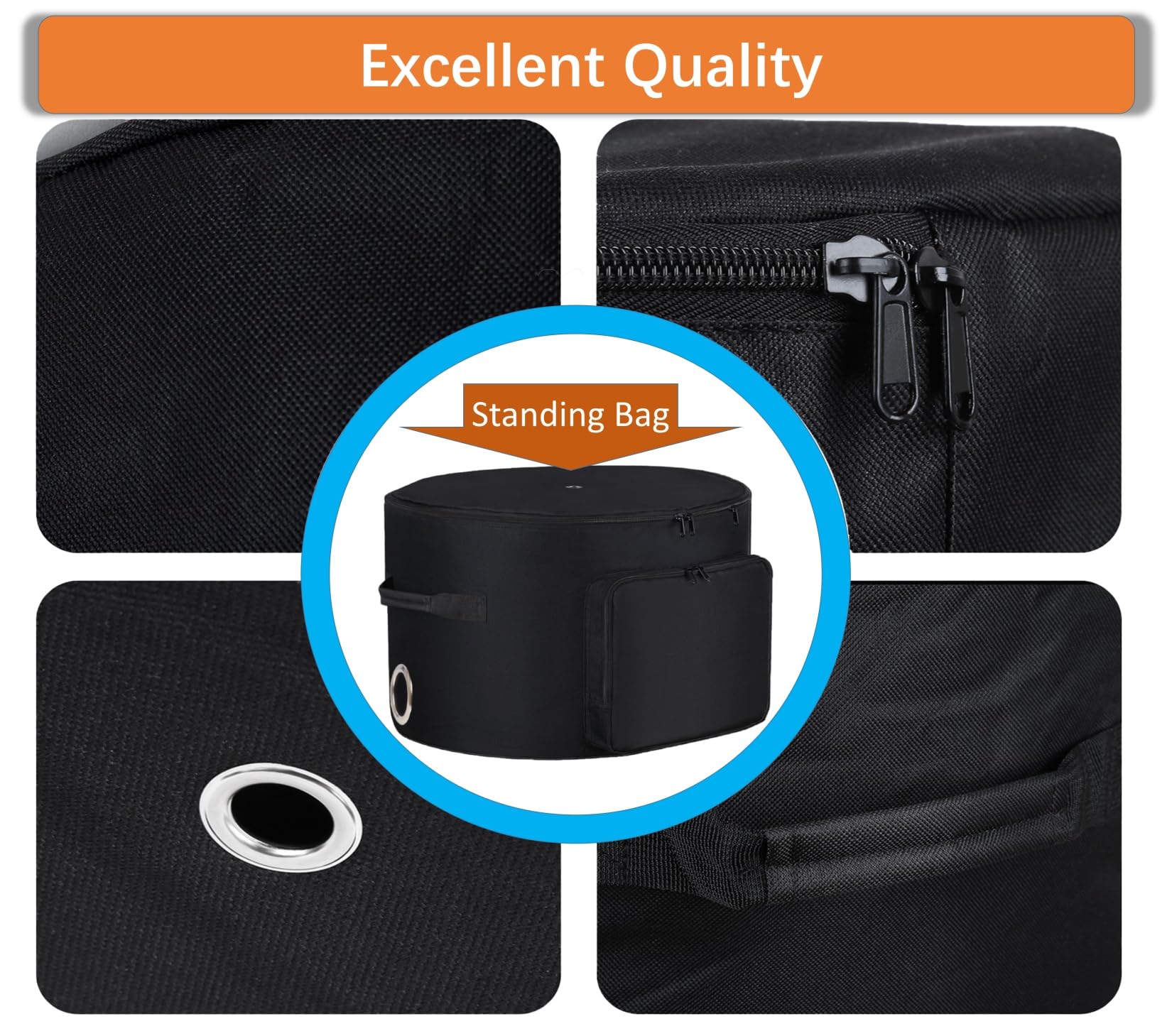 Sublimei close-up of double-layer oxford fabric showing durable protection
