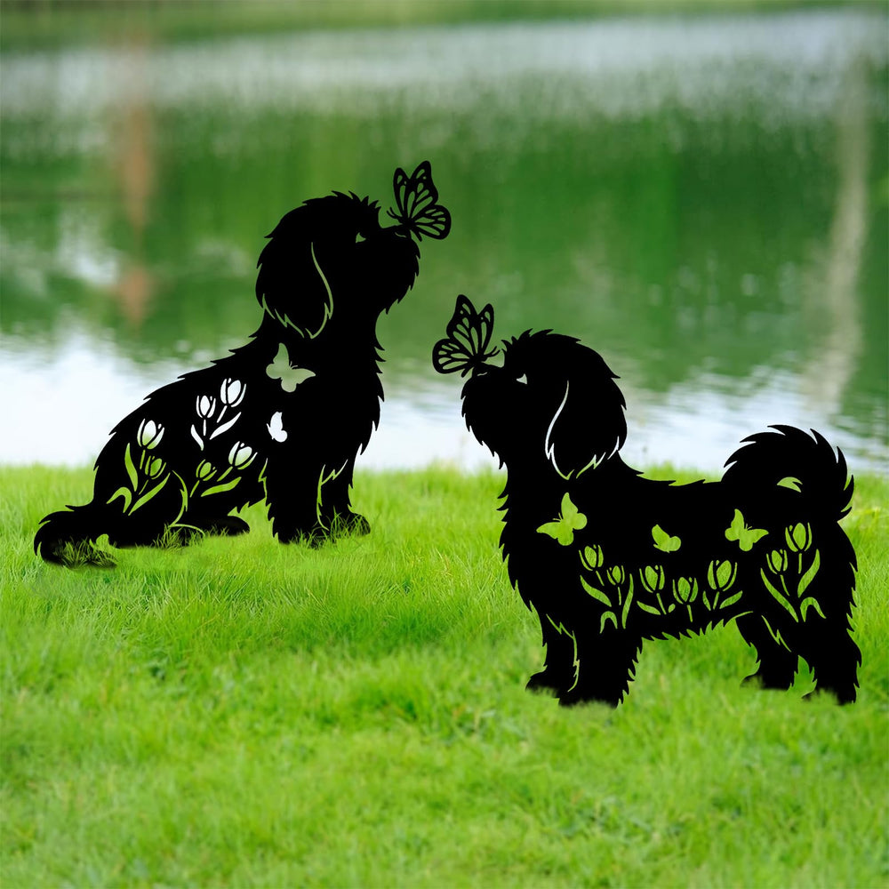 Subvise Shih Tzu side profile detail highlighting breed features and texture