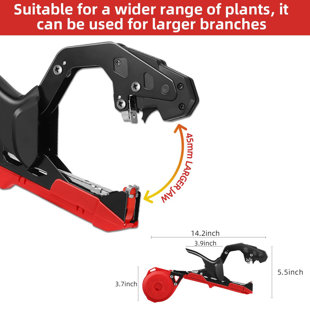 SUCA close-up of visible staple slot for quick reloading and reliable fastening