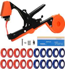 SUCA tapetool front view showing ergonomic grip and trigger benefit fast tying