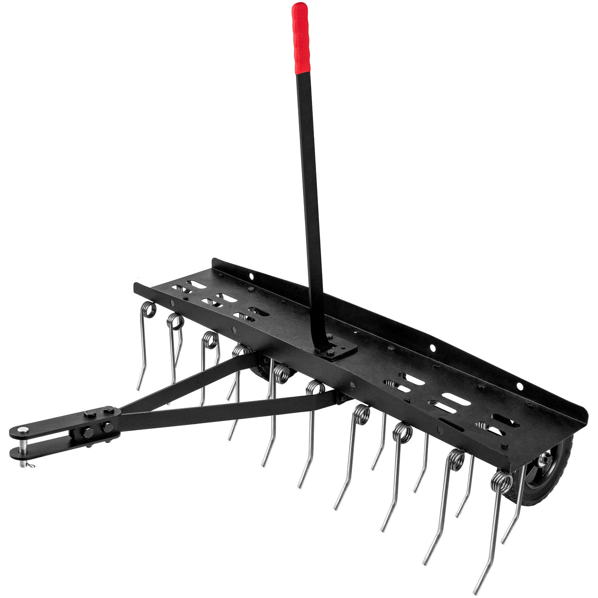 Suchtale front view showing full 40-inch dethatcher for efficient coverage