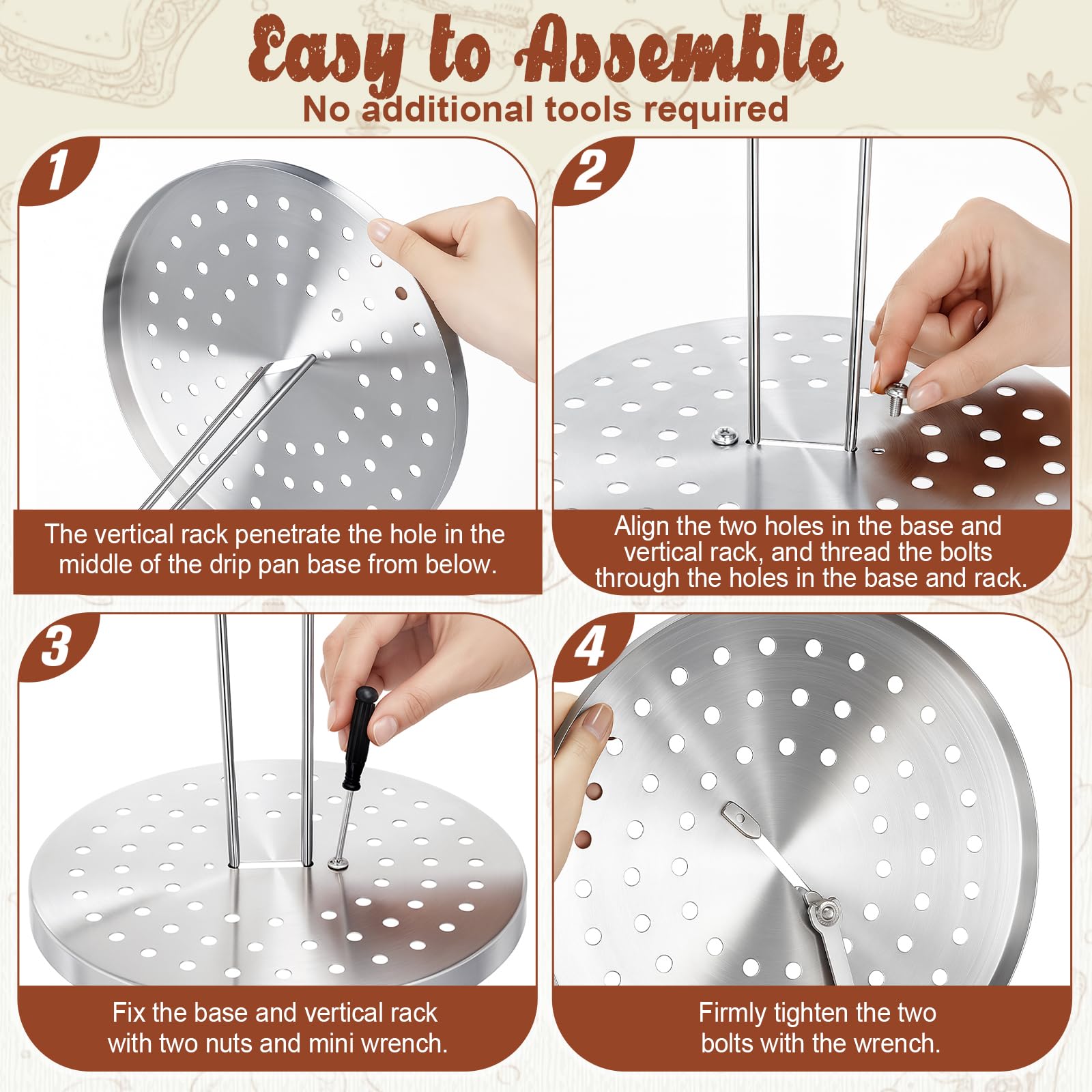 Suclain silicone basting brush applying baste showing even flavor distribution benefit