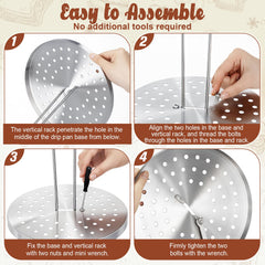 Suclain silicone basting brush applying baste showing even flavor distribution benefit