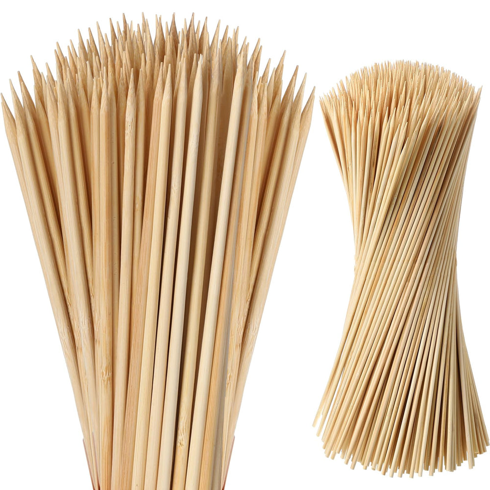 Suclain front packaging of 500 skewers showing long length and bulk benefit