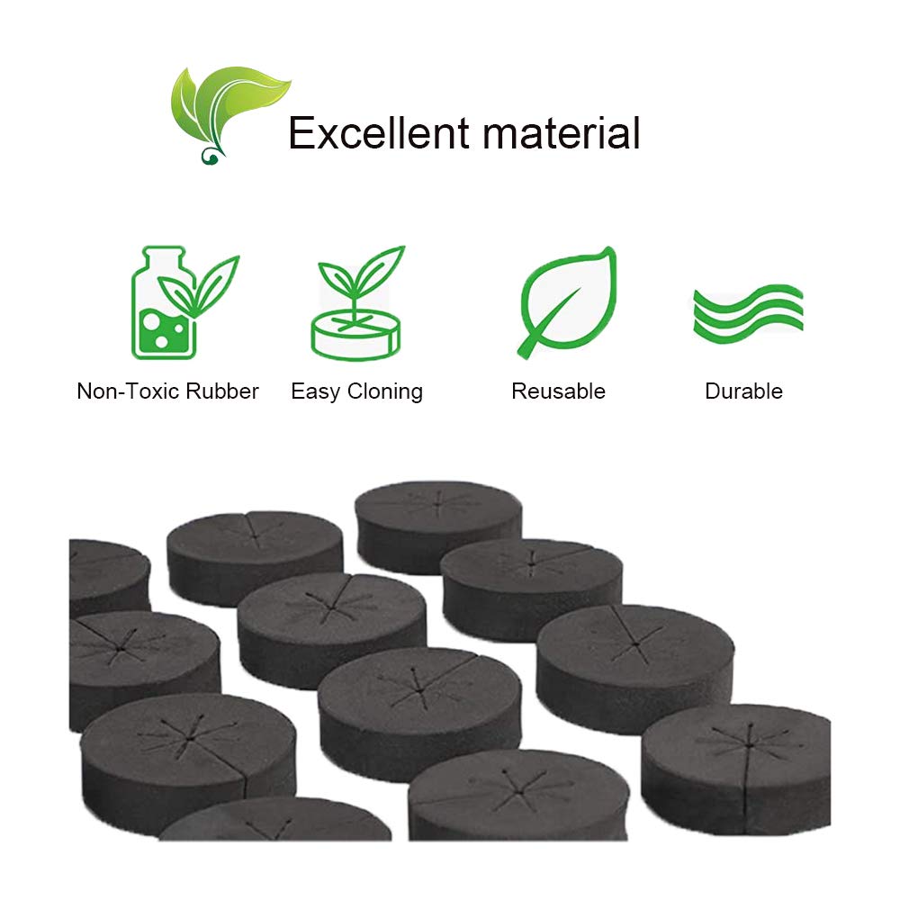 SUCOHANS collar seated in a 2-inch net pot demonstrating secure fit and easy removal