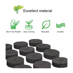 SUCOHANS collar seated in a 2-inch net pot demonstrating secure fit and easy removal