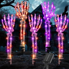 Sucolite front view of five skeleton arms creating spooky curb appeal