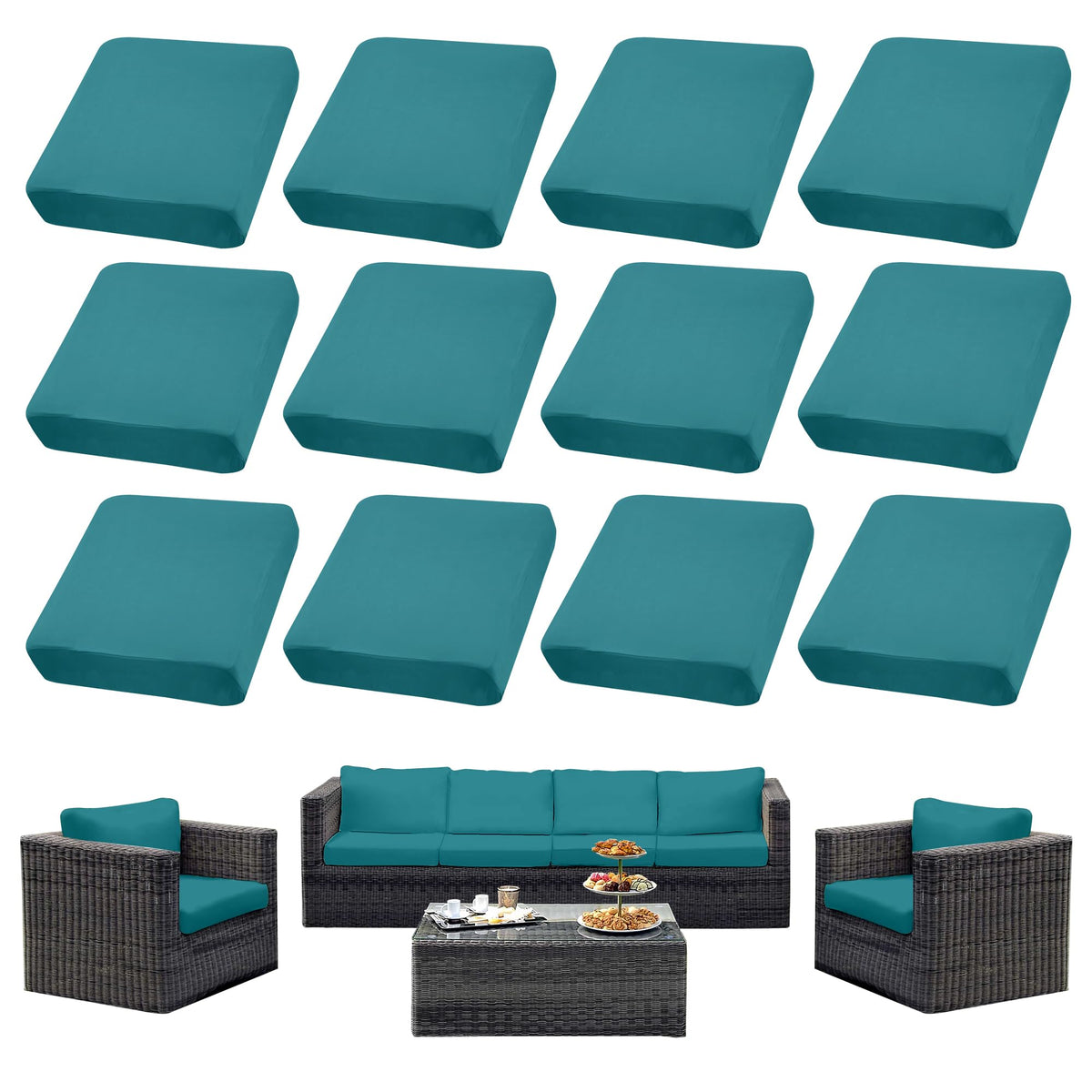 SUKAIKEQA front packaging shot showing 12-piece set benefits