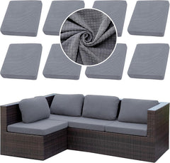 SUKAIKEQA front view on patio sofa showing refreshed seating and curb appeal