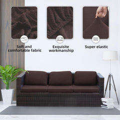 SUKAIKEQA covers installed on patio sofa showing refreshed decor benefit