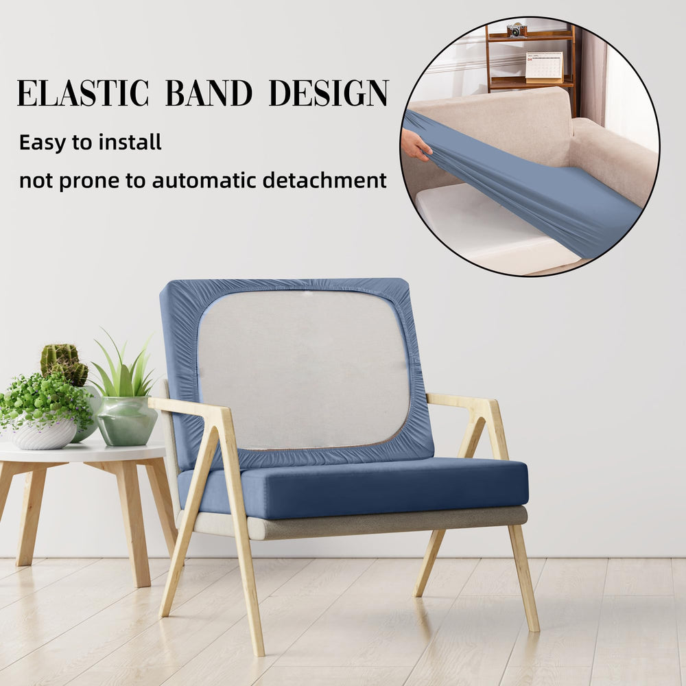 SUKAIKEQA cushion cover beside ruler showing size fit guidance