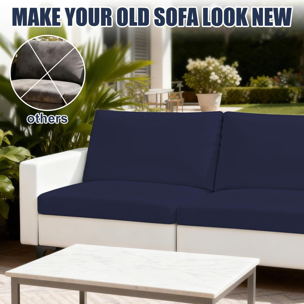 SUKAIKEQA cushion cover next to ruler showing size fit reassurance
