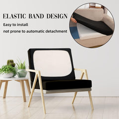 SUKAIKEQA cushion next to ruler showing fit range 20–25.5 inches and fit-assurance benefit