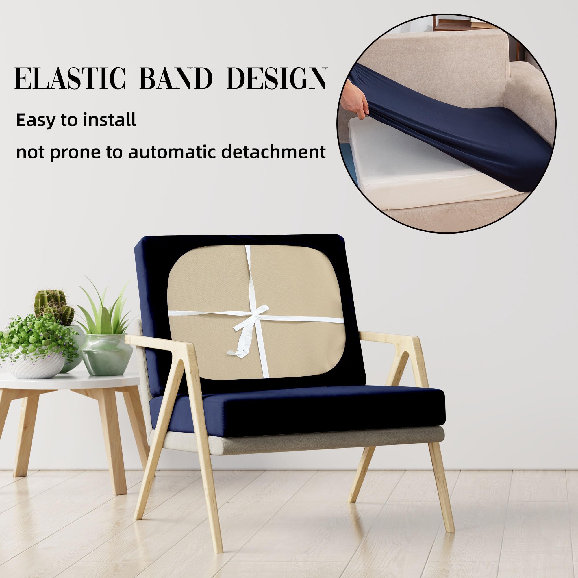 SUKAIKEQA cushion with ruler showing compatible cushion dimensions