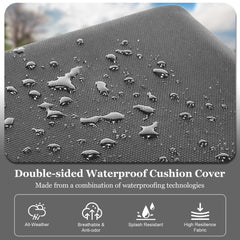 SUKAIKEQA water beading on cover demonstrating waterproof protection benefit