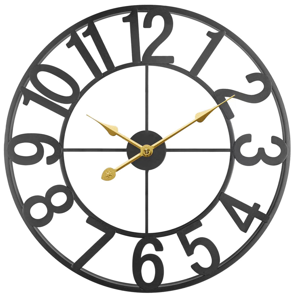 SUKYING lifestyle patio decor setting showing clock above seating and benefit: cohesive design accent
