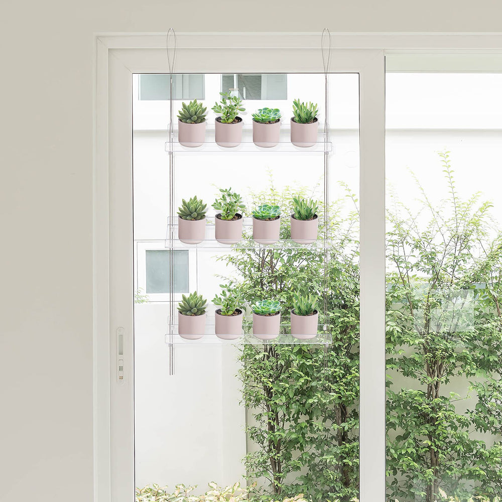 Sumerflos side profile demonstrating slim fit in window and unobstructed view advantage