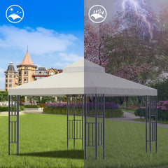 Sumfaller mosquito netting layer visible between tiers for insect protection