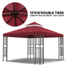Sumfaller detailed mosquito netting between tiers showing insect protection benefit