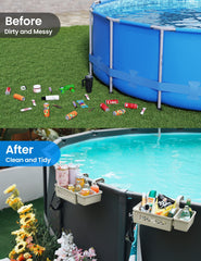 SUMMERBUDDY tray holding phone sunglasses sunscreen for easy access