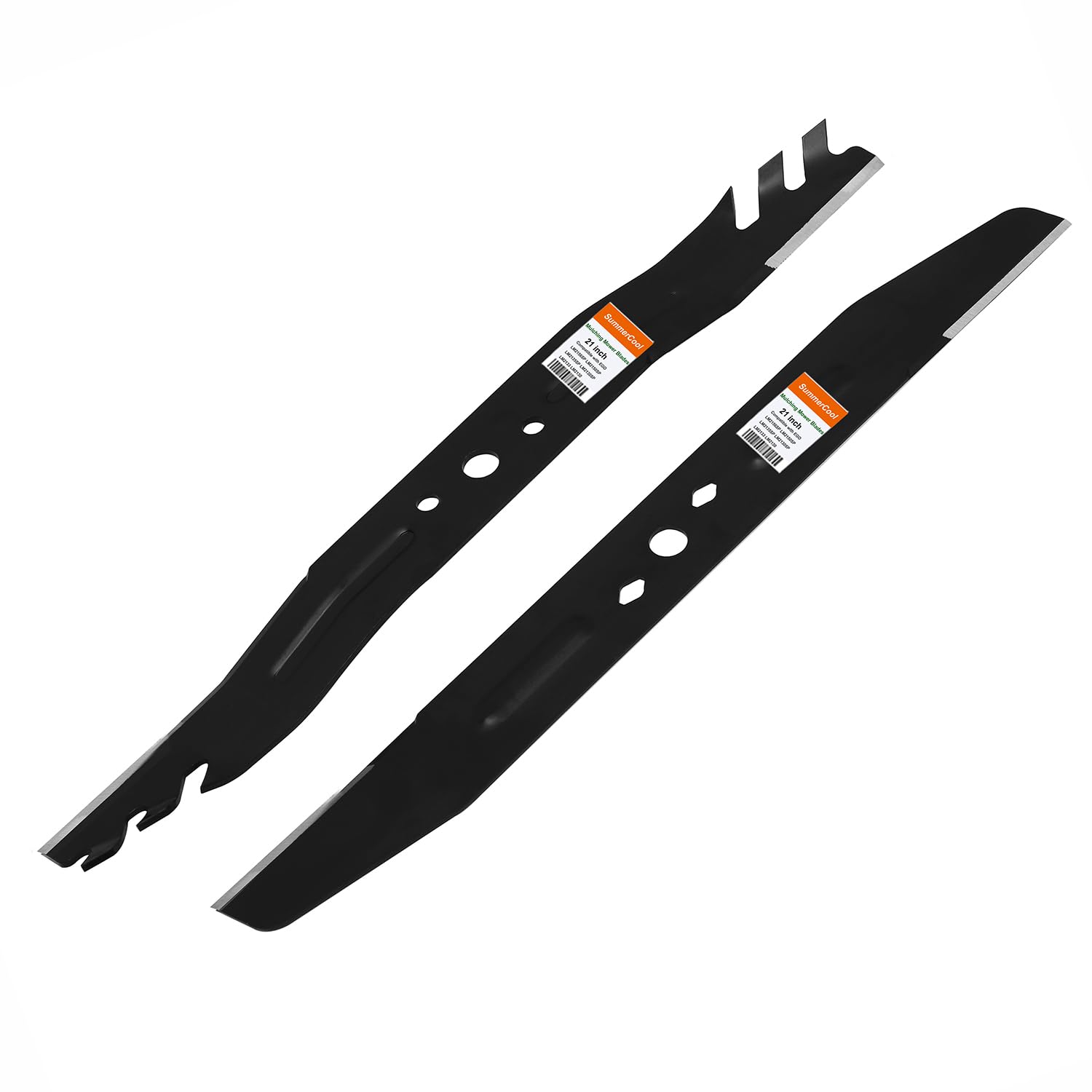 SummerCool front packaging showing 21-inch replacement blades and clear fit benefit