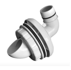 Summerwave front view of complete wall fitting assembly showing all included parts and fitment benefit