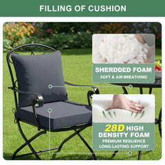 Summsun back cushion filling visible to show foam-particle plushness for comfortable lumbar support