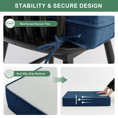 Summsun close-up of back cushion fill illustrating plush shredded foam comfort