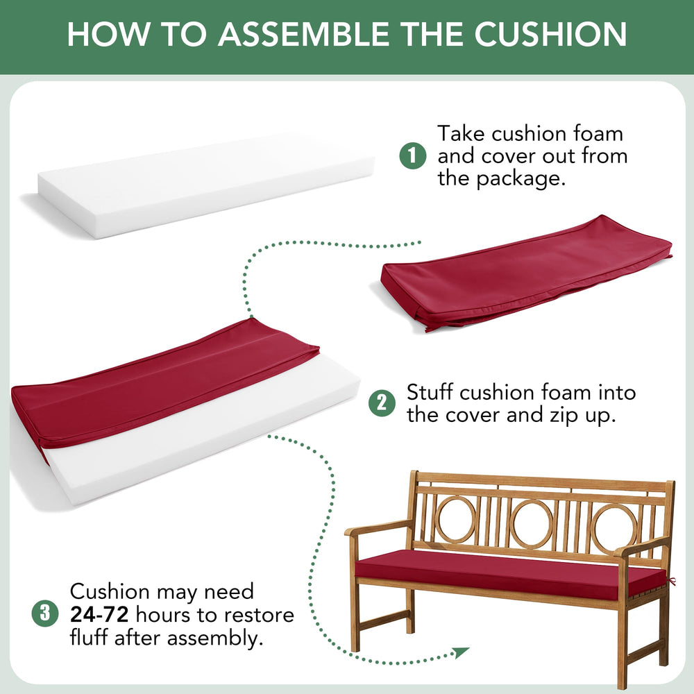 Summsun cushion in porch setting creating inviting outdoor seating