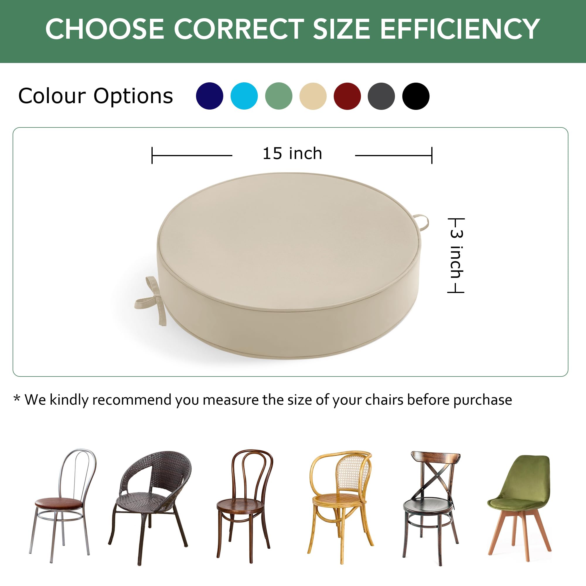 Summsun two cushions on a bistro set enhancing patio comfort and style
