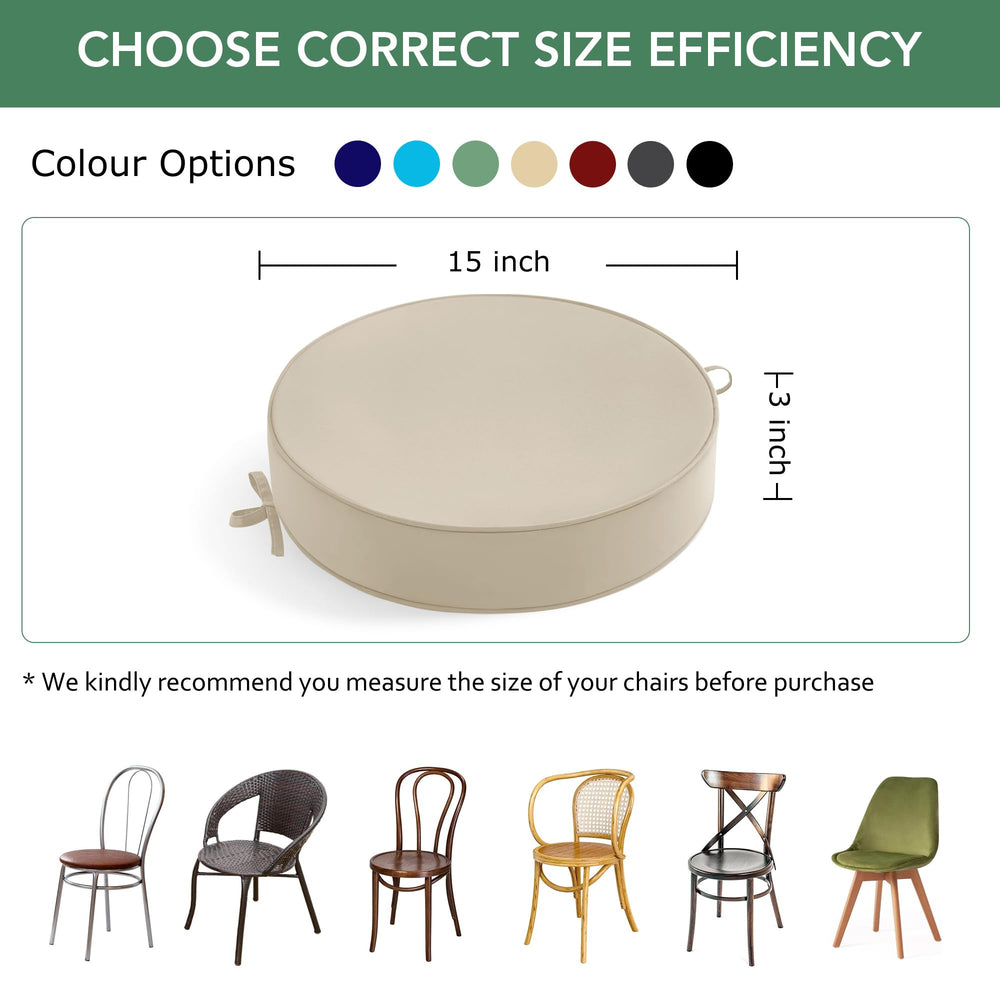 Summsun two cushions on a bistro set enhancing patio comfort and style