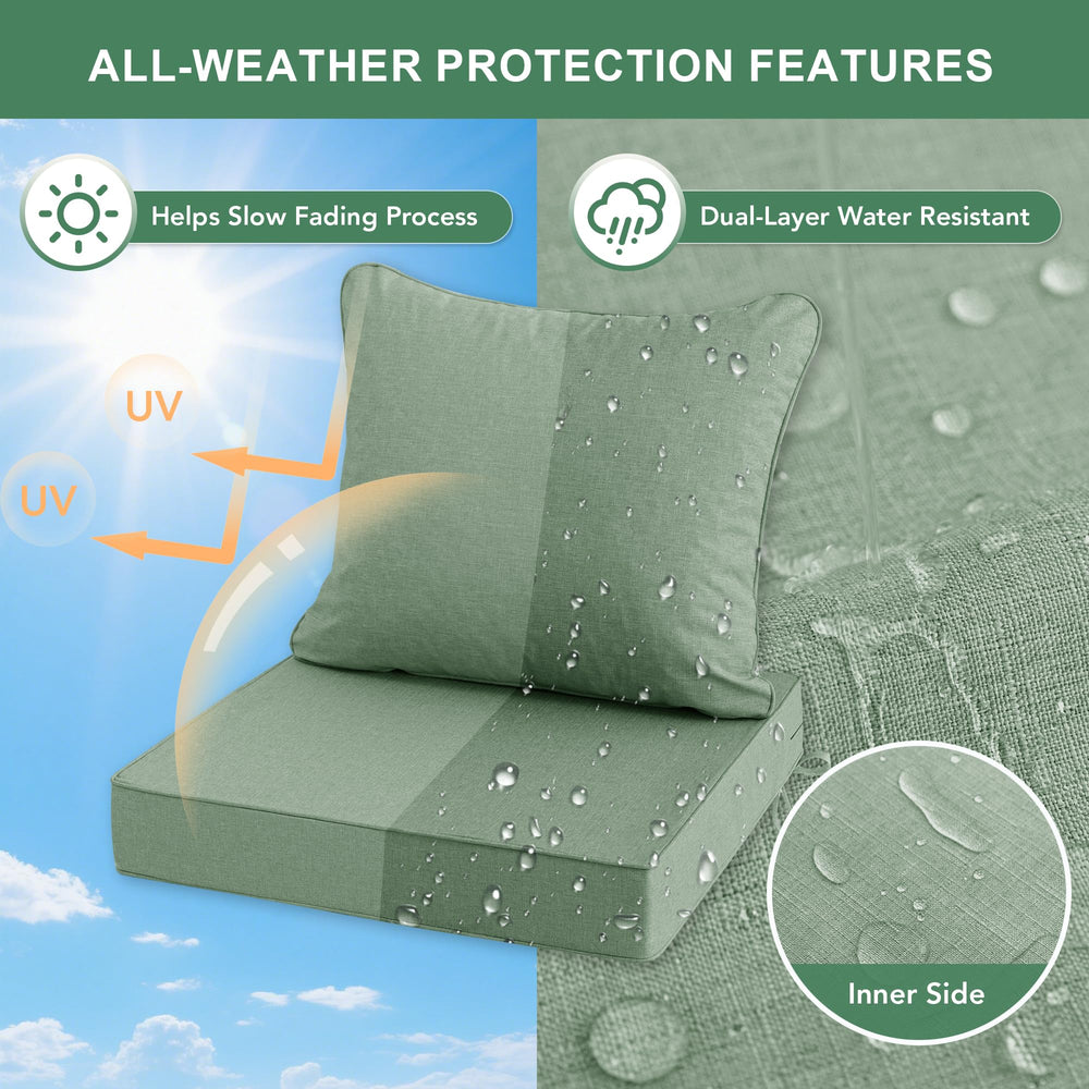 Summsun foam core cutaway of seat cushion illustrating dense 28D support