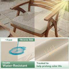 Summsun foam cross-section view showing high-density support for comfortable seating