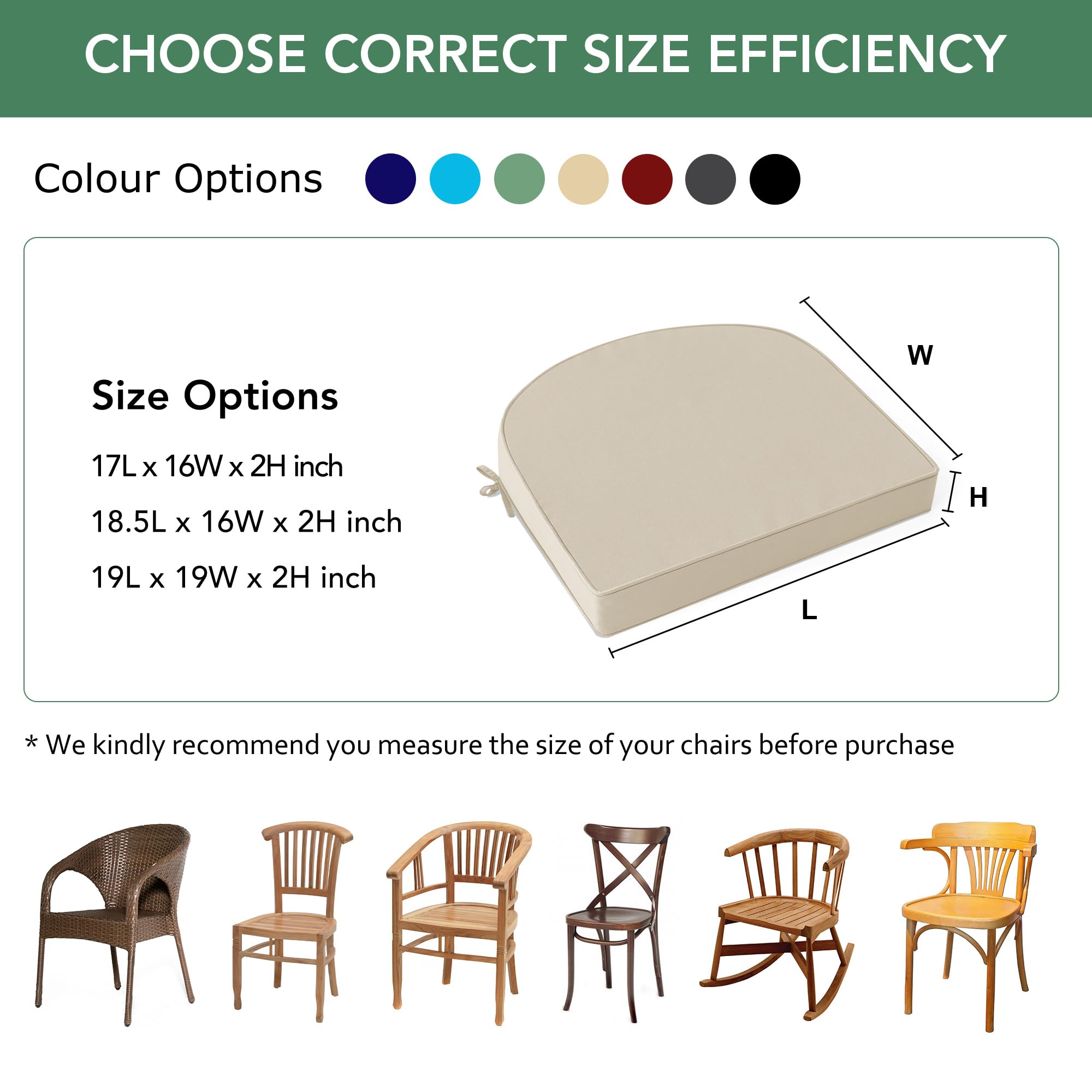 Summsun cushions on bistro set showing size and scale for small outdoor tables