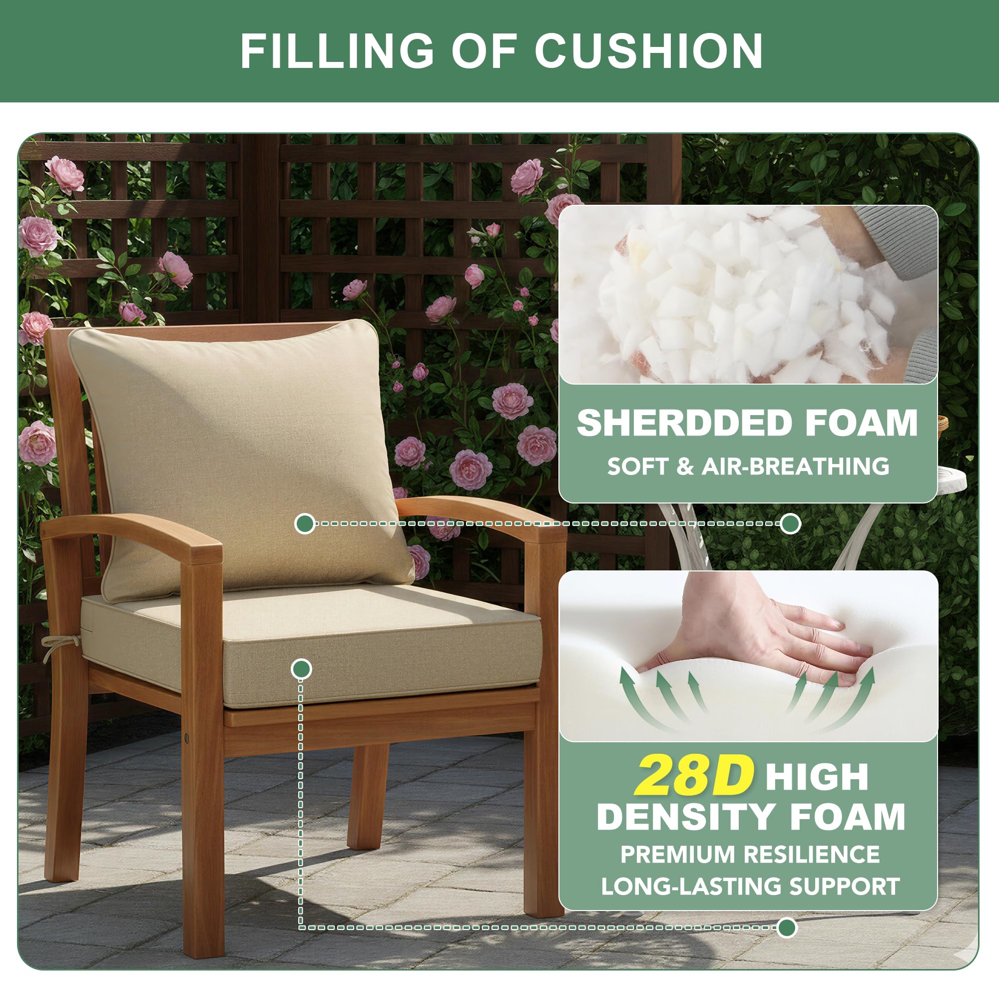 Summsun hidden zipper detail including removable cover for easy cleaning