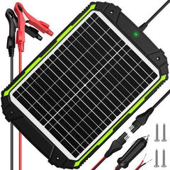 Sun Energise front panel showing durable frame and solar cells for reliable charging