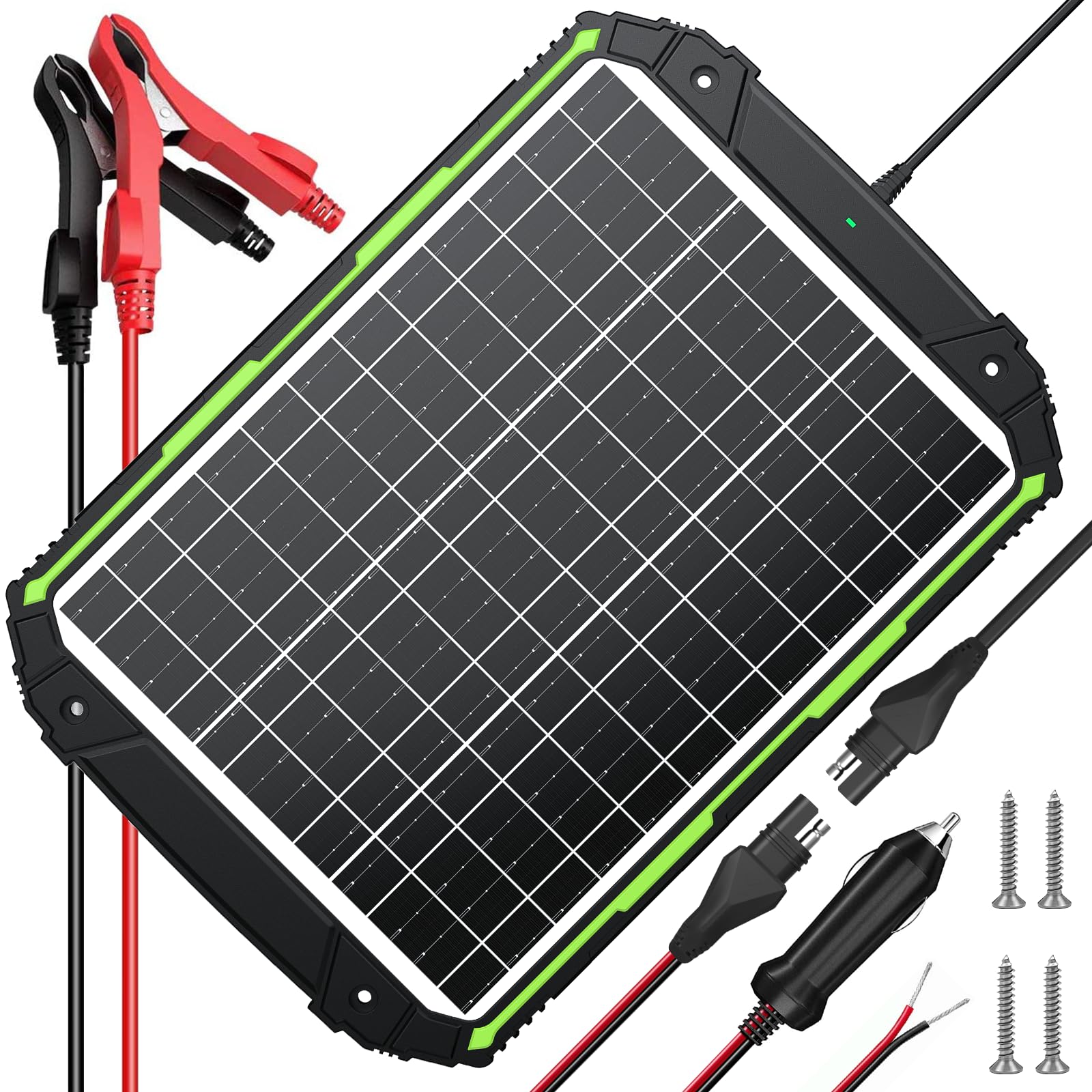Sun Energise front panel view showing compact 25W design and durable frame benefit