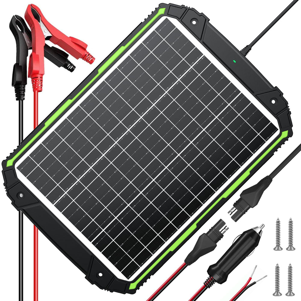 Sun Energise front panel view showing compact 25W design and durable frame benefit