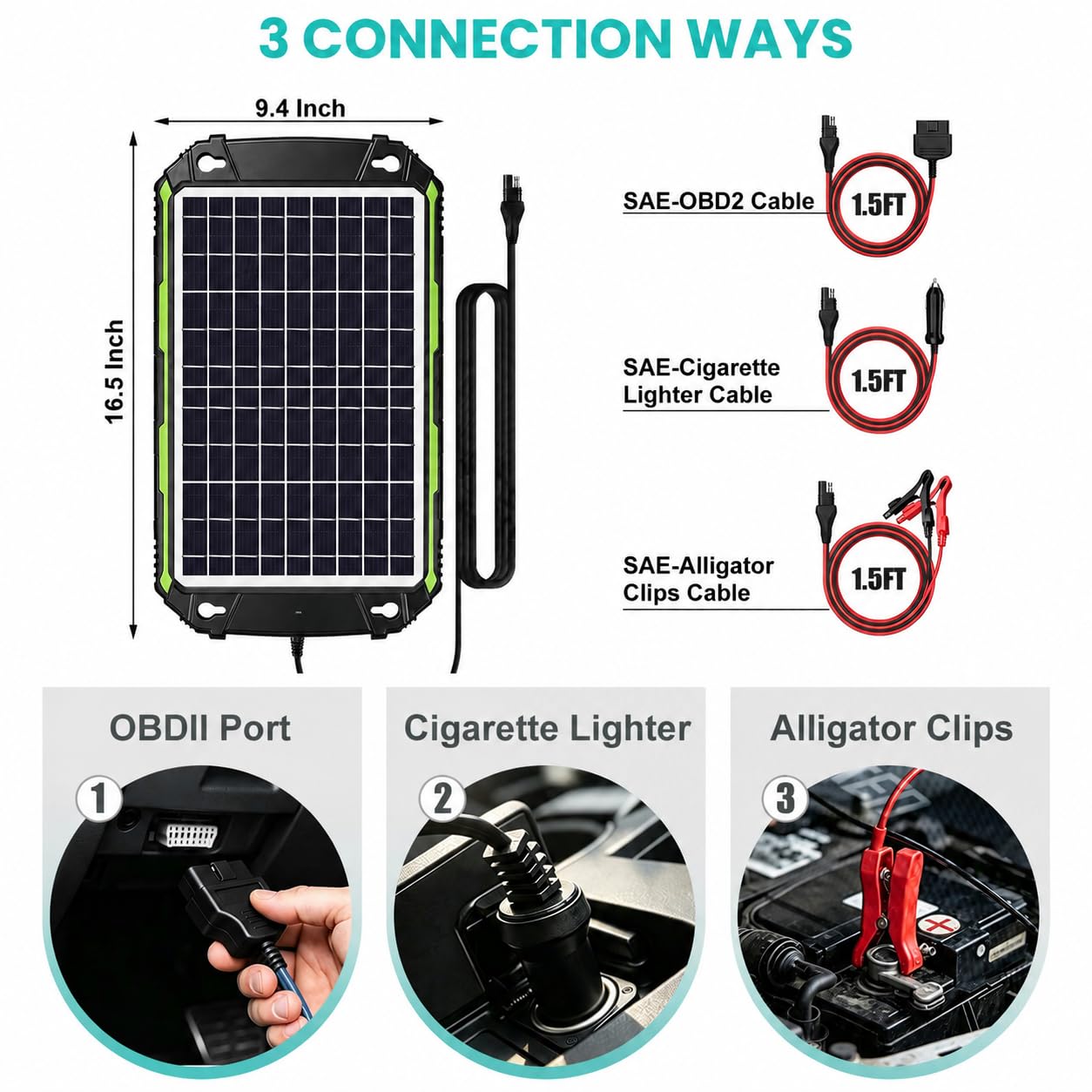 Sun Energise on RV at campsite showing off-grid battery support benefit