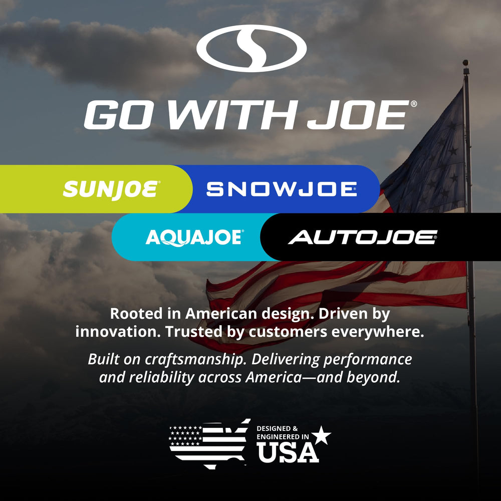 Sun Joe scale comparison with wand highlighting lightweight portability benefit