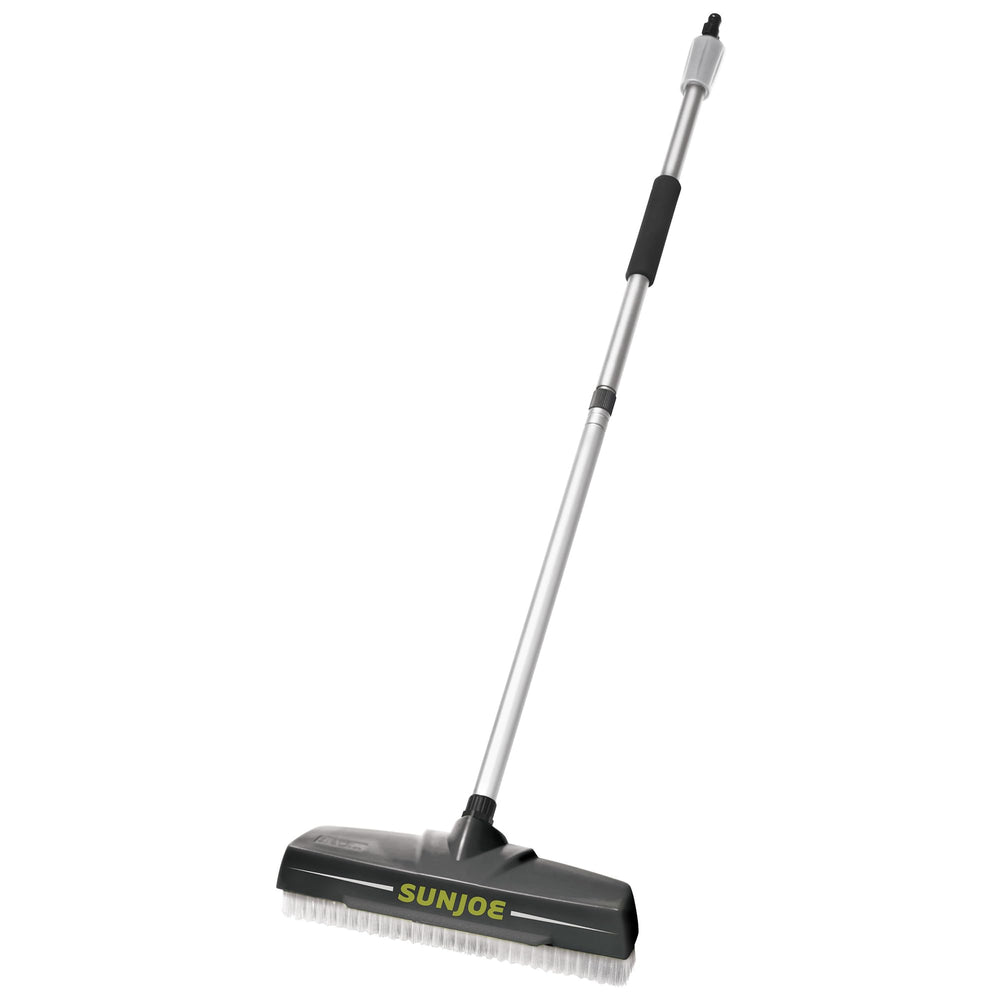 Sun Joe front view of SPX-PWB1 attachment showing design and sweep benefit