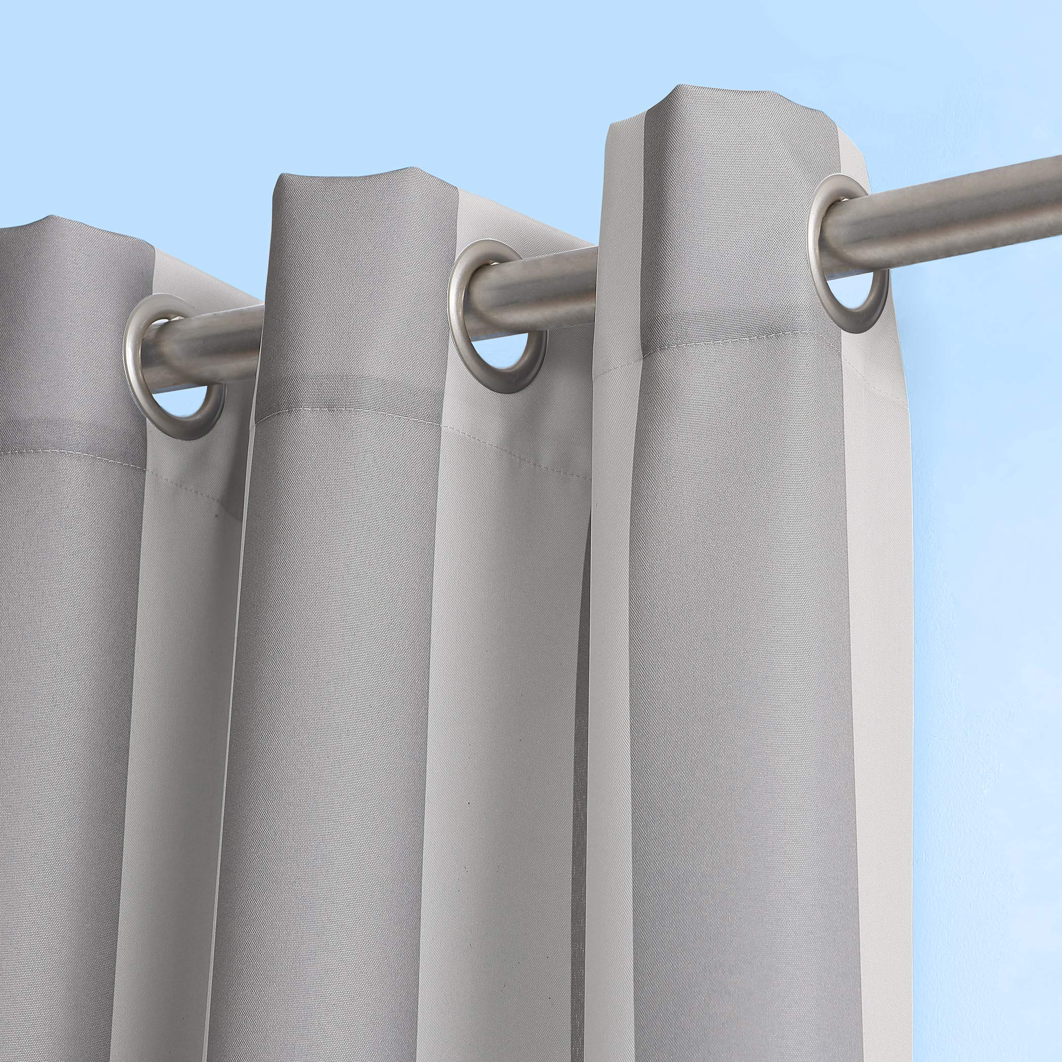 Sun Zero Valencia close-up of fabric weave and backing highlighting UV protection