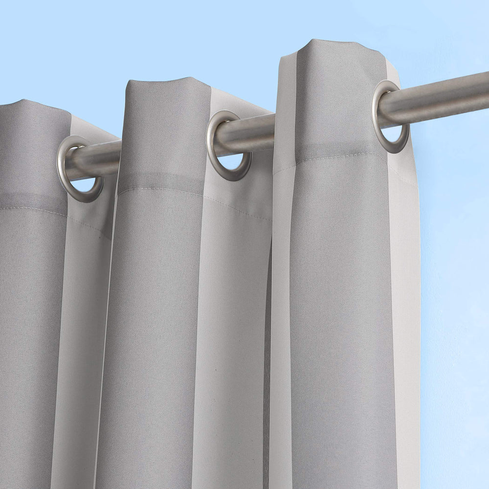 Sun Zero Valencia close-up of fabric weave and backing highlighting UV protection
