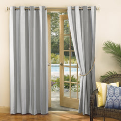 Sun Zero Valencia hung in a sunroom demonstrating reduced glare and comfort